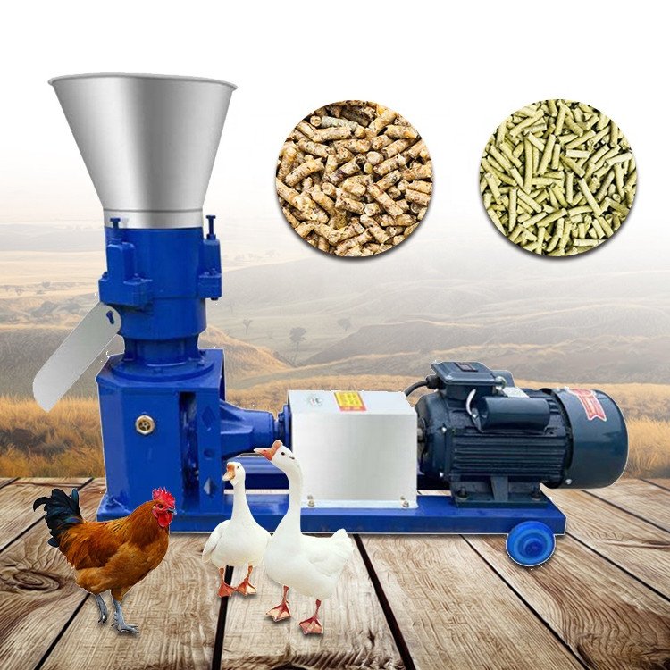 Durable Pelletizer Feed Processing Making Mini Animal Feed Pellet Machine