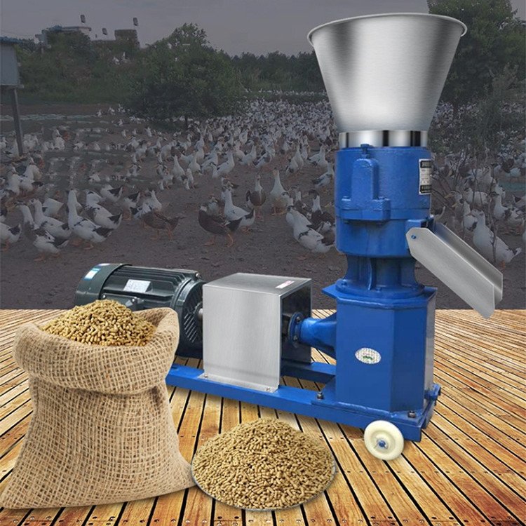 Durable Pelletizer Feed Processing Making Mini Animal Feed Pellet Machine