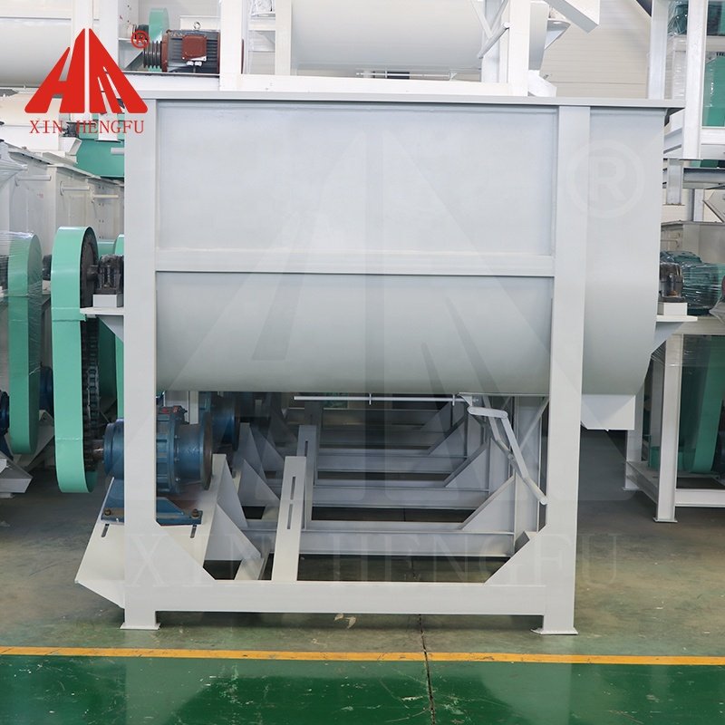 professional animal feed mixer horizontal feed mixer