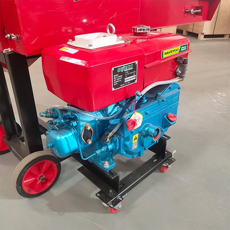 Conveyor belt chaff cutter machine for animal feed with 3hp 100% copper motor for home use