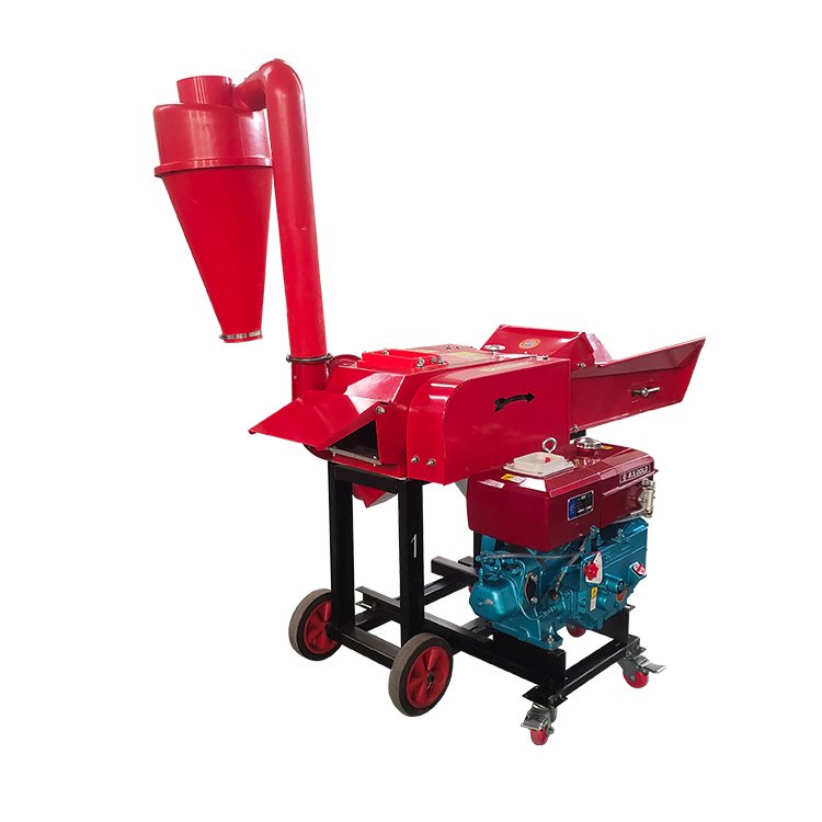Conveyor belt chaff cutter machine for animal feed with 3hp 100% copper motor for home use
