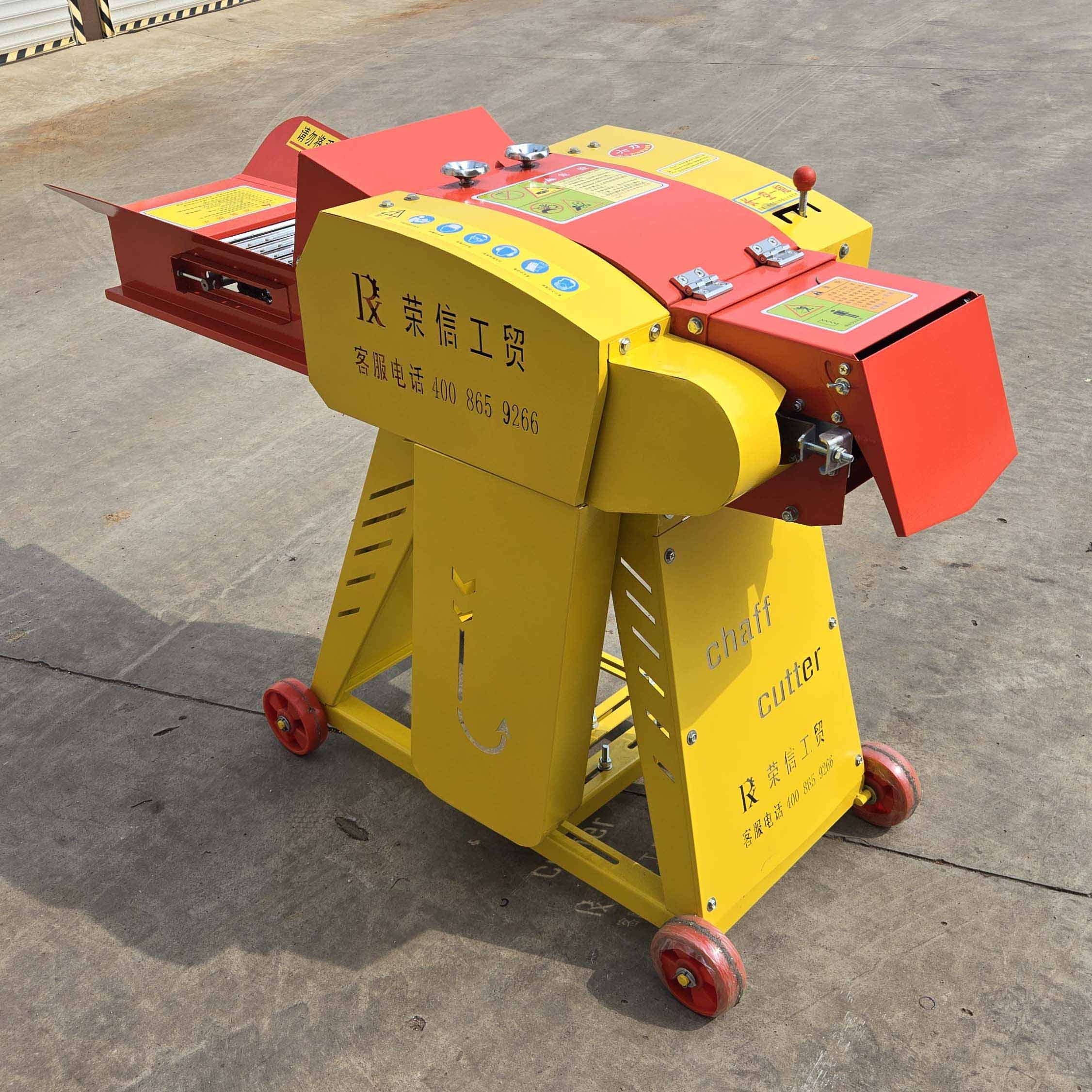 Rongxin Factory Sales Animals Feeding Machine Grass Cutting Chaff Cutter Machine New Product Provided Poultry Farm 380v 140