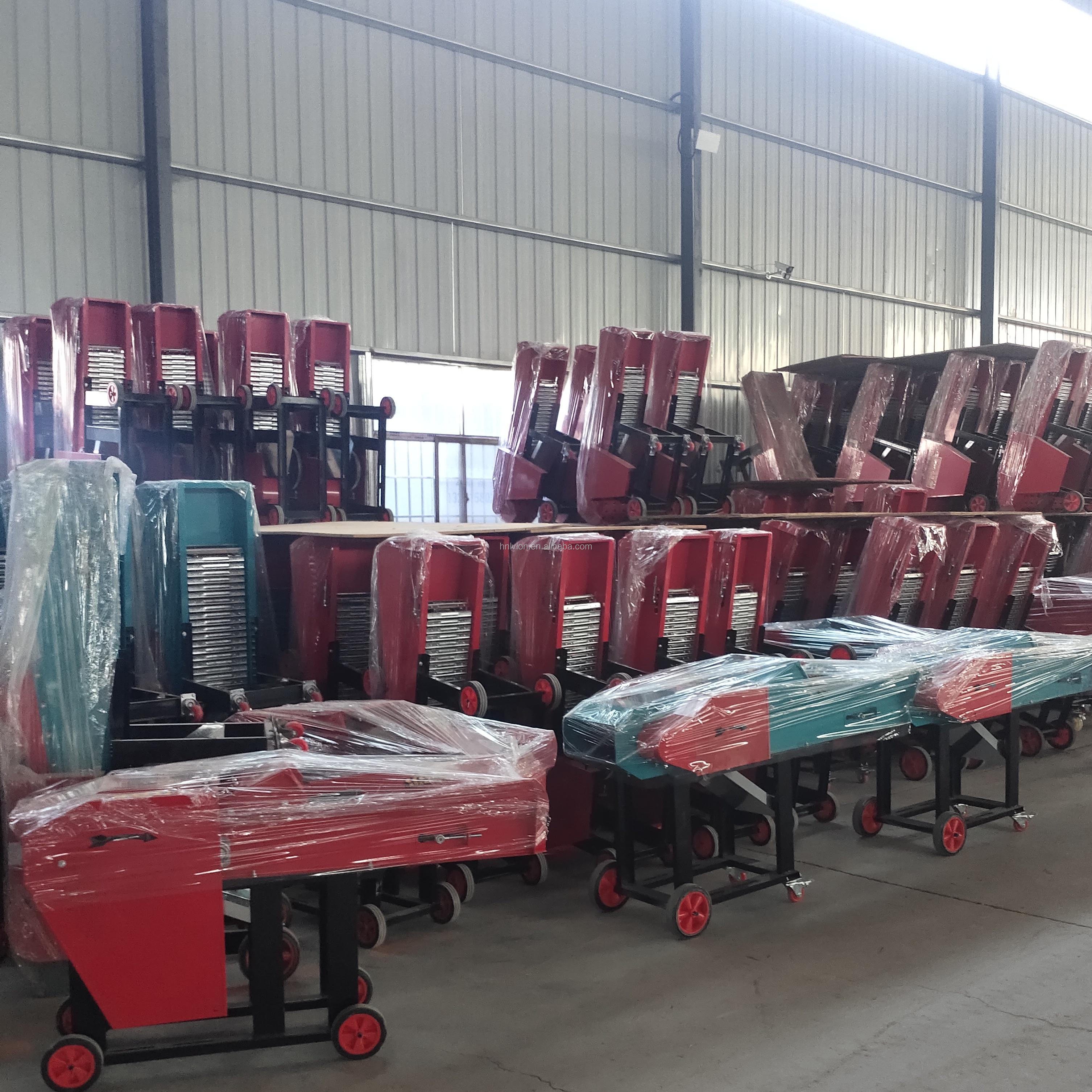 Factory wholesale Agricultural Animal Feed home use Green Straw Storage Chaff Cutter Machine