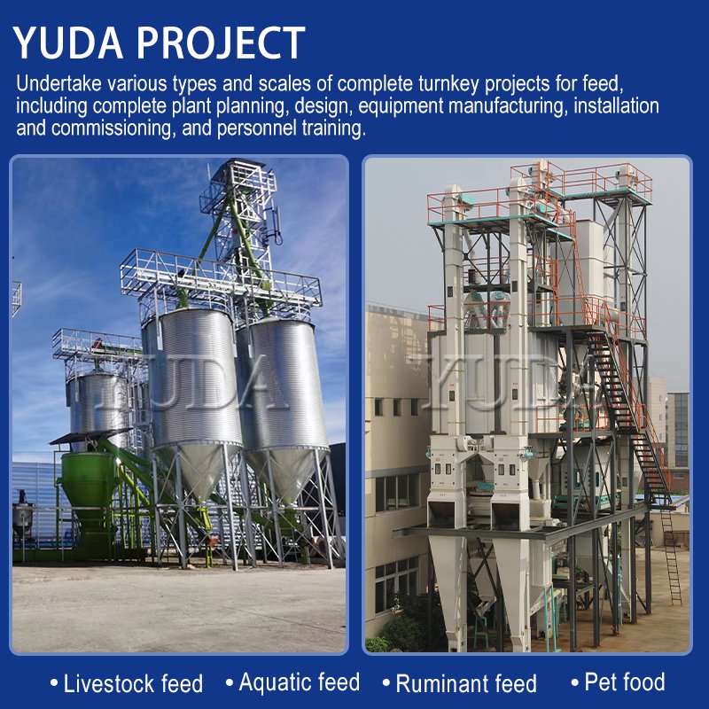 YUDA Animal Feed Pellet Machine/Feed Pellet Mill For Goat, Cattle, Horse, Sheep Feeds