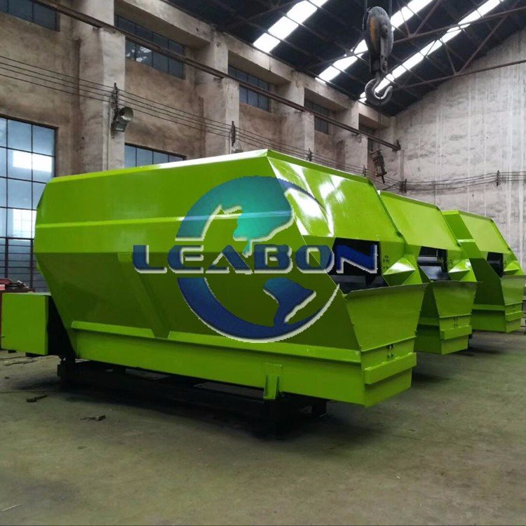 Mixing Machine Silage Machine Crop Stalks Horizontal Animal Feed Mixer