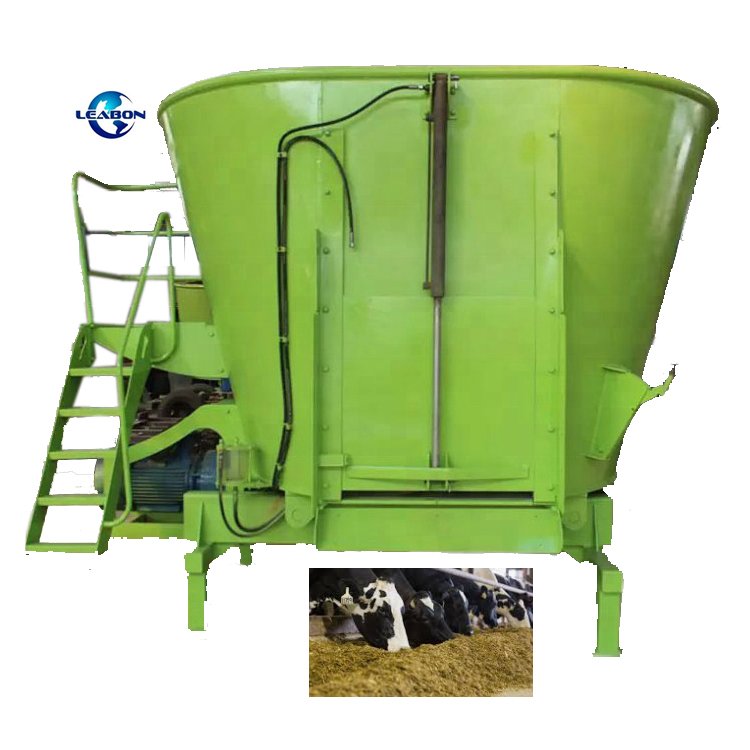 Mixing Machine Silage Machine Crop Stalks Horizontal Animal Feed Mixer