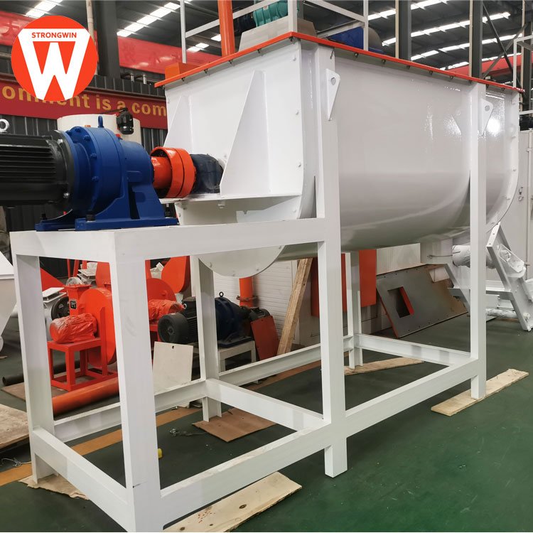 Mini type animal feed pellet mixing machine