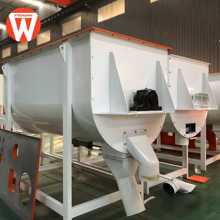 Mini type animal feed pellet mixing machine