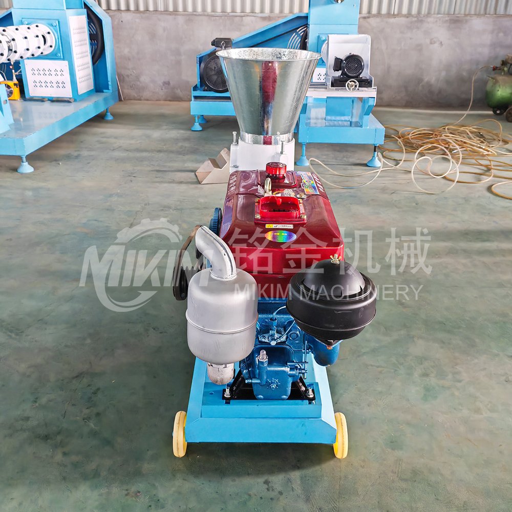 small feed pelletizer machine chicken poultry animal feed pellet making machine pelletizer with diesel engine