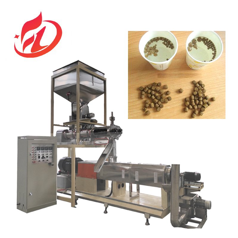 Pet Food Machine Automatic Dry Extruder Pet Food Machine For Dog Animal Feed Whole Production Line