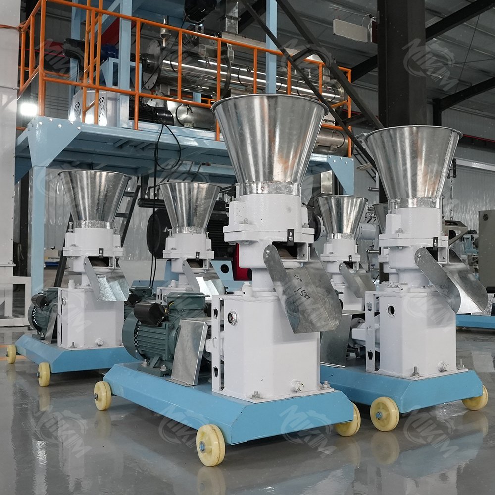 flat die feed pellet machine poultry chicken animal feed pellet machine pelletizer machine