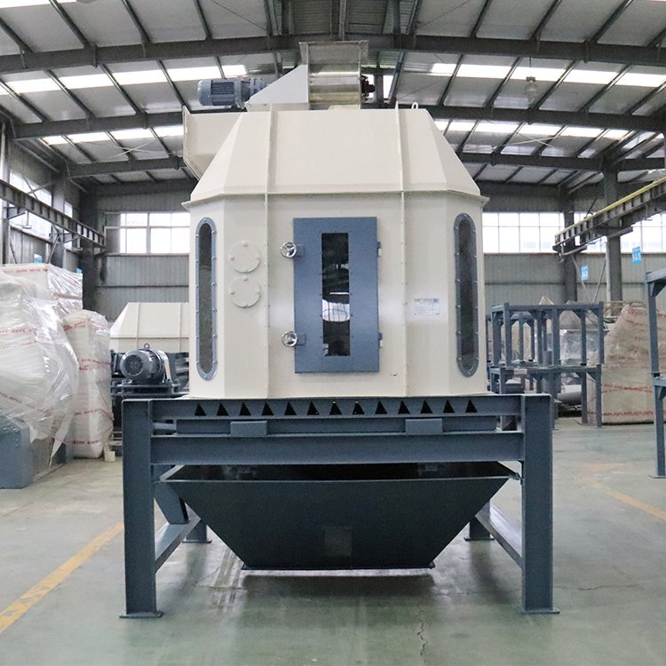 High quality animal feed pellet cooling machine feed mill pellet product counter flow cooler
