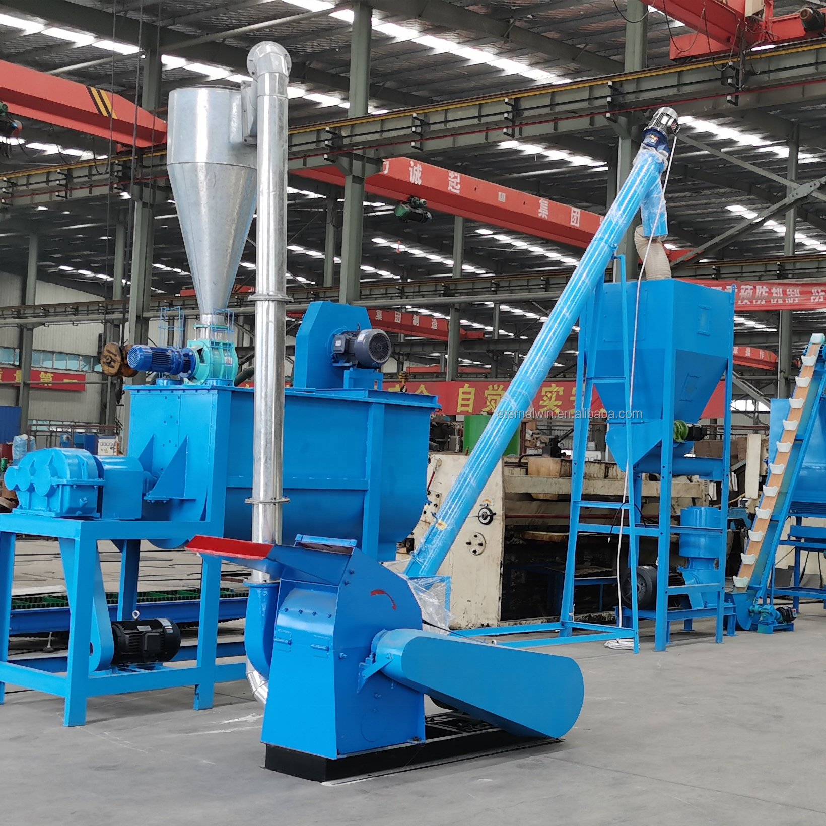 Complete full soybeans meal production processing line machine for chicken poultry animal feed