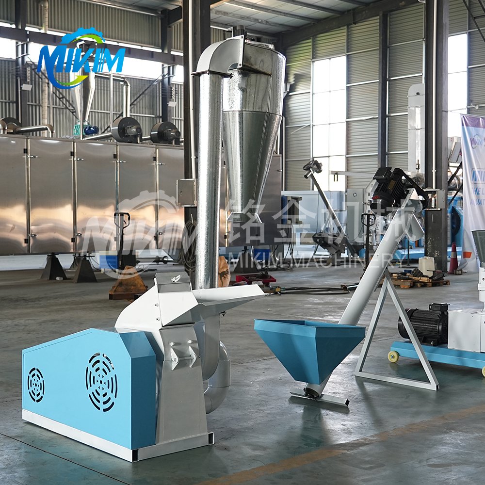 Feed Processing Machine For Cow Pig Chicken Cattle Feed Pellet Feed Granulator Pelletizer Production Line