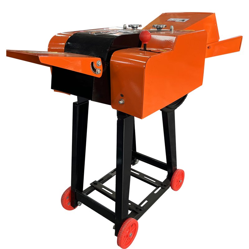 Mini factory cattle livestock feed forage hay straw stalk grass chopper crusher chaff cutter machine for animal feed 4 ton/h