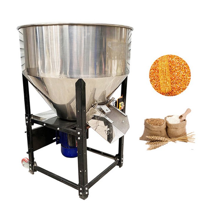 Poultry Feeding Mixer Processing Industrial Grain Grinder Machine Animal Feed Mill And Mixer
