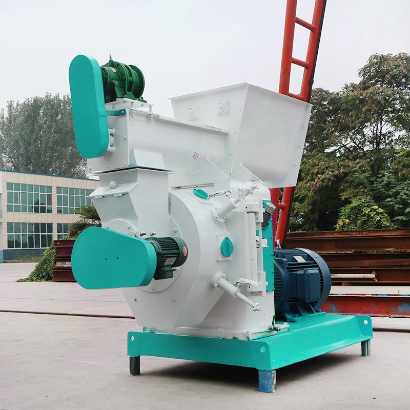 factory price 1 ton per hour animal feed pellet processing machine for chicken pig food making