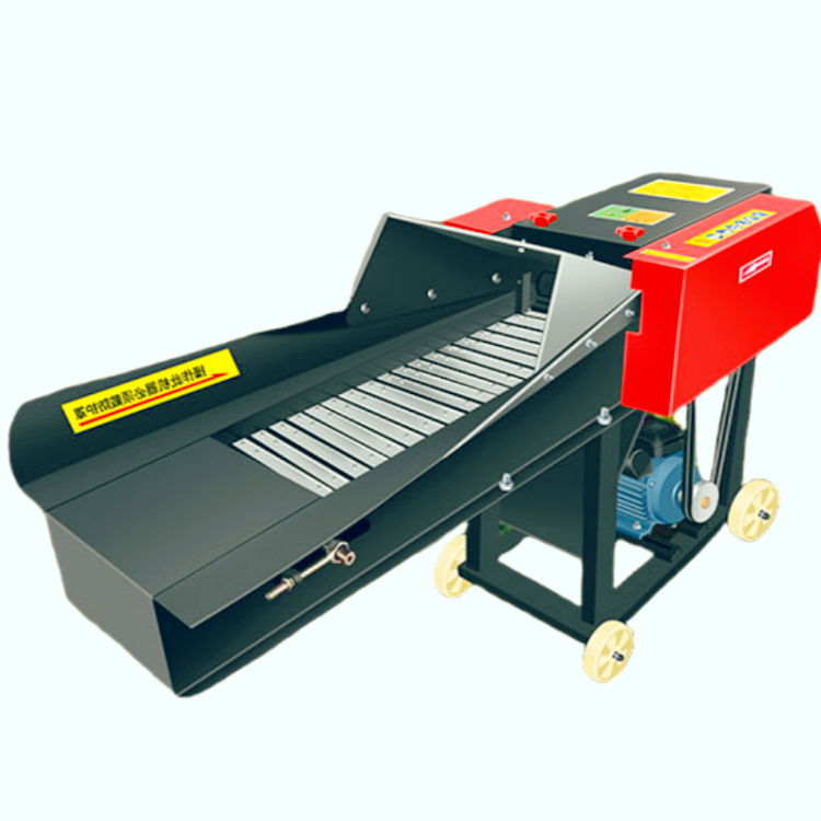 2024 grass cutting chaff cutter hay corn straw crusher dry and wet grass crusher with conveyor for animal feed machine