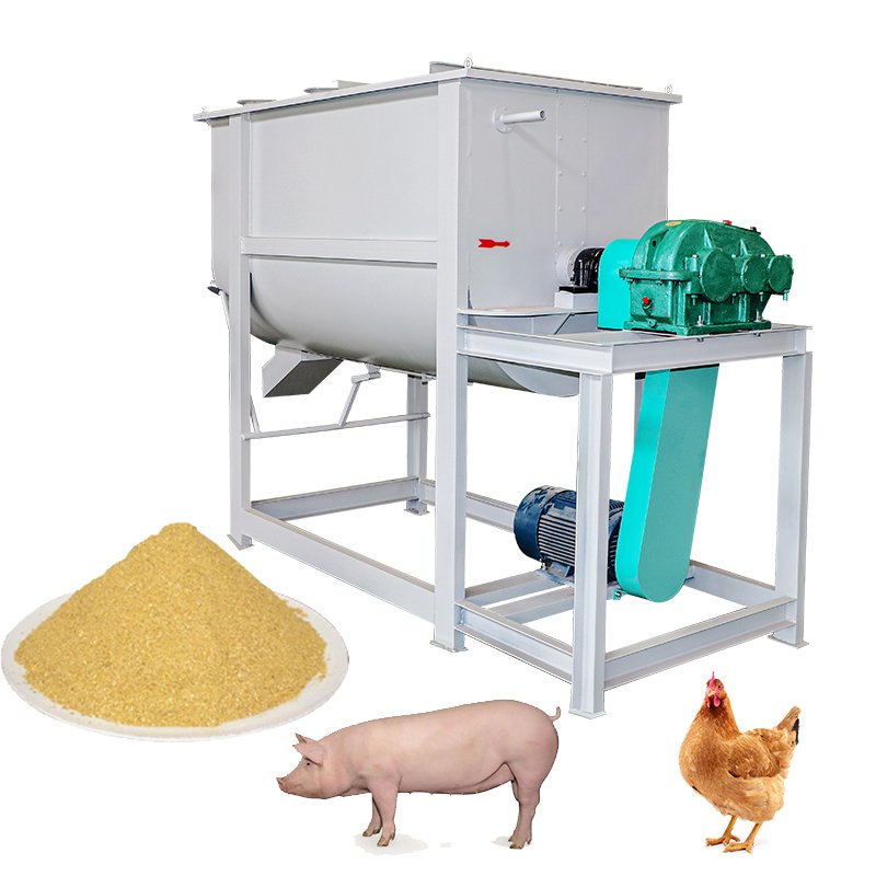 High Quality Poultry Making Chicken Mixing Animal Feed Mixer Machine