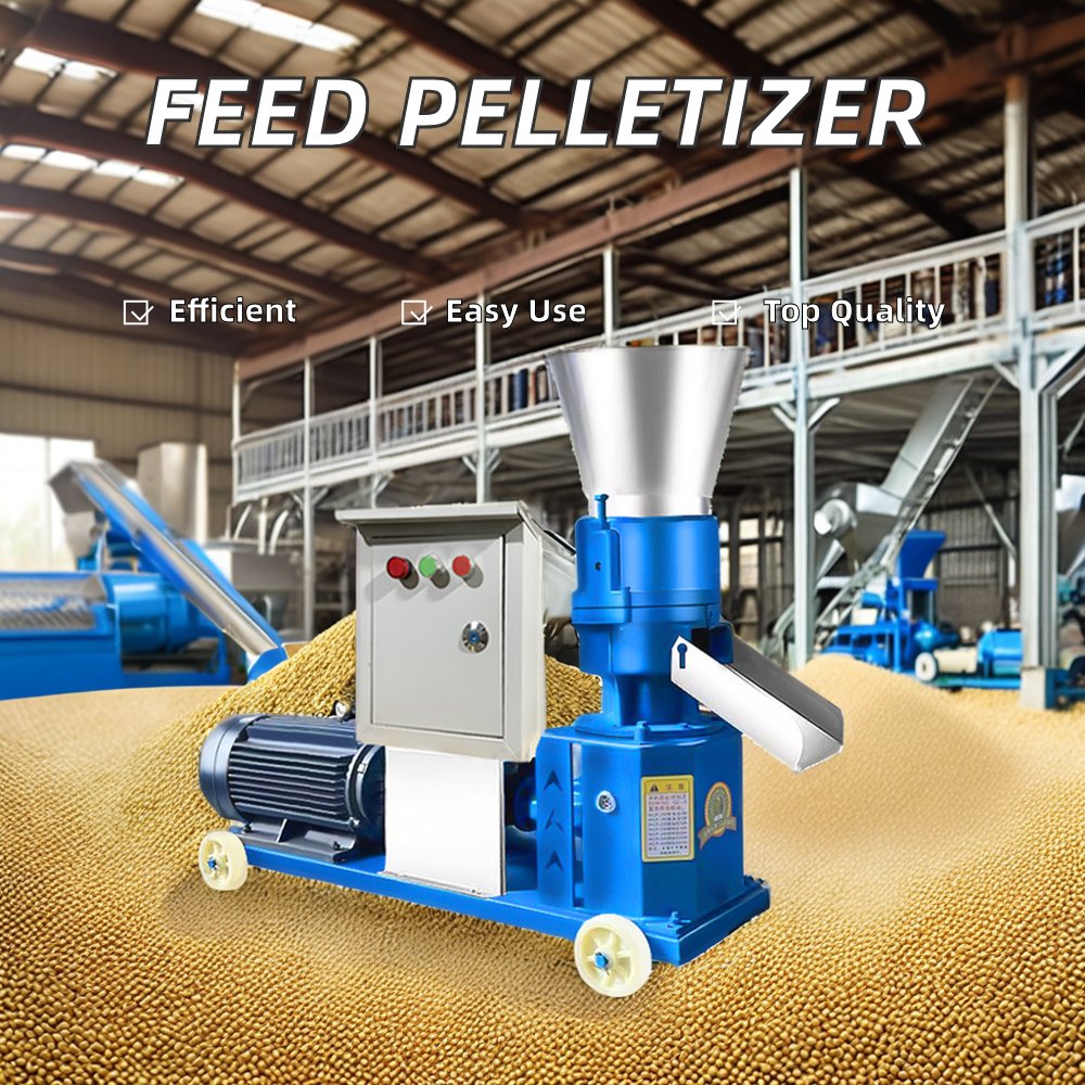 China Industrial Plant Animal Feed Farm Use High Productivity Food Pelletizer Machine Used Condition