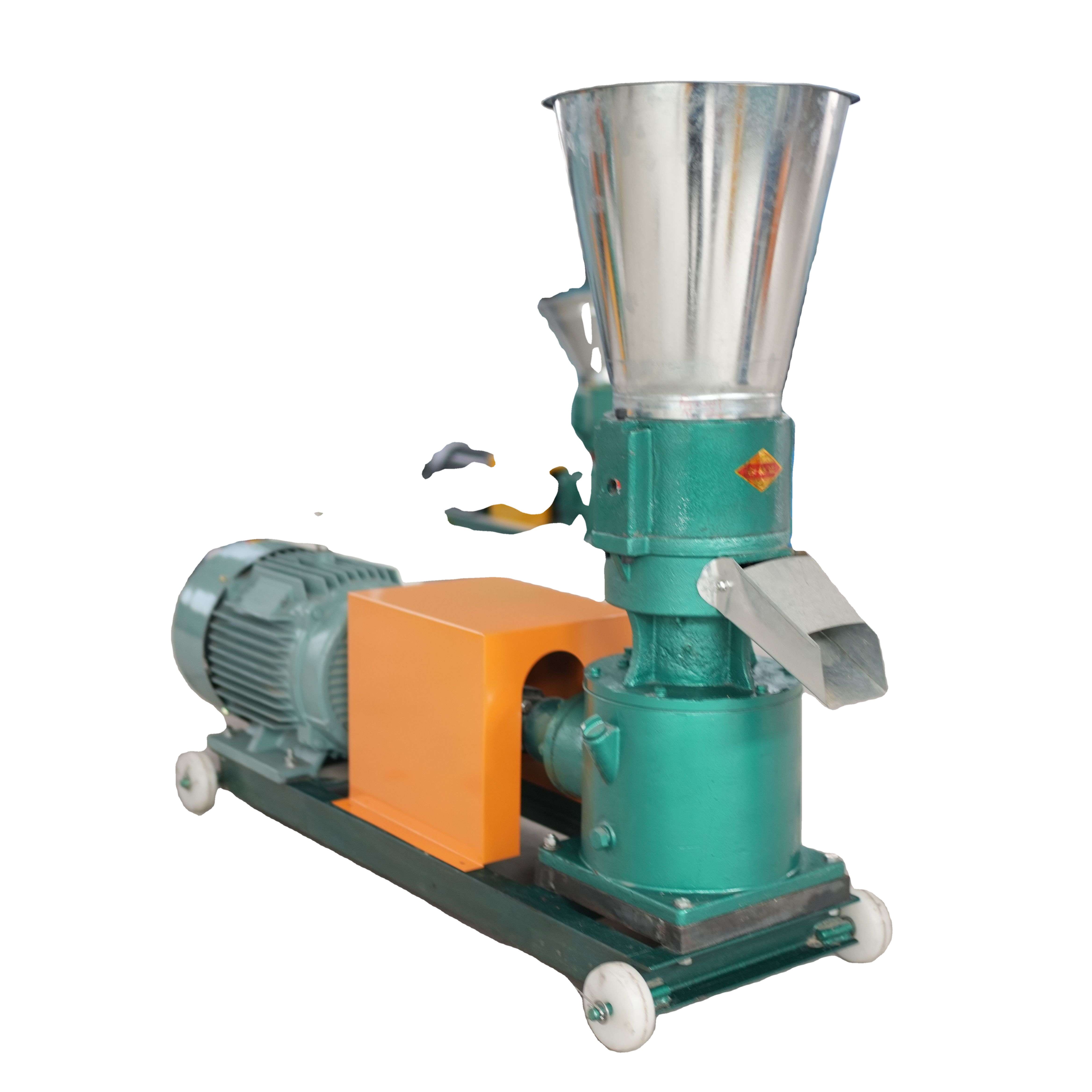 Durable Pelletizer Feed Processing Making Mini Animal Feed Pellet Machine