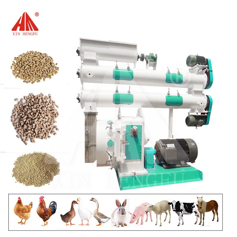 animal feed pellet making mill for 2t/h