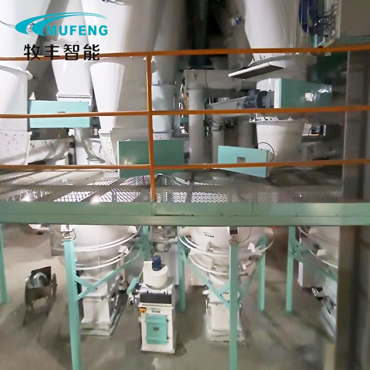 Large capacity animal feed line processing machine feed pellet plant poultry feed production line customized turnkey project