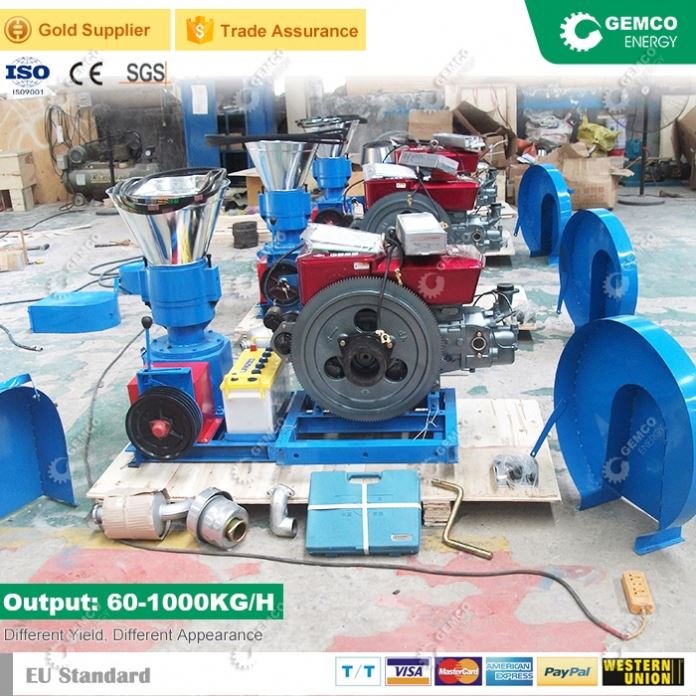 Cheap Flat Die Diesel/Electric/Pto Small Poultry Animal Feed Mill for Making/Processing Chicken,Cow,Pig,Livestock,Dairy,Rabbit