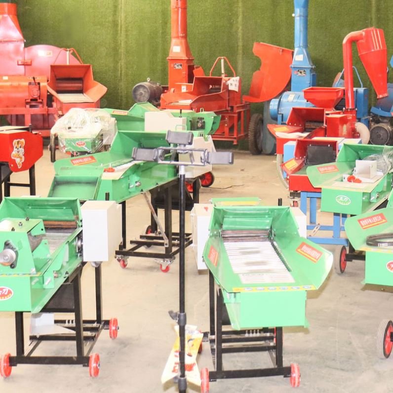 Silage Forage Cutting Chopper Mill Maize Chaff Cutter Animal Feed Processing Grass Shredder Machine Farm Home Use