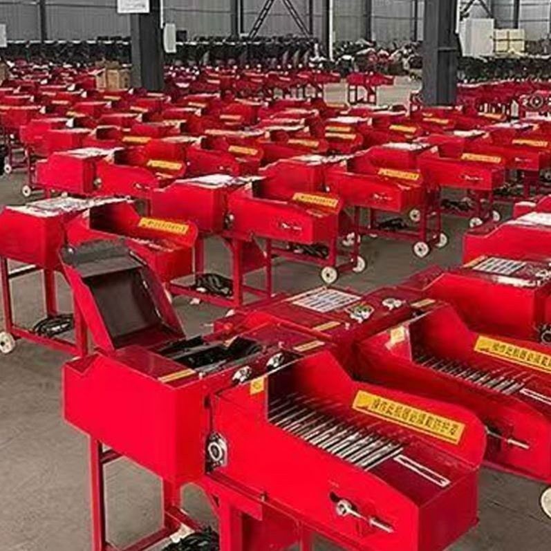 Silage Forage Cutting Chopper Mill Maize Chaff Cutter Animal Feed Processing Grass Shredder Machine Farm Home Use