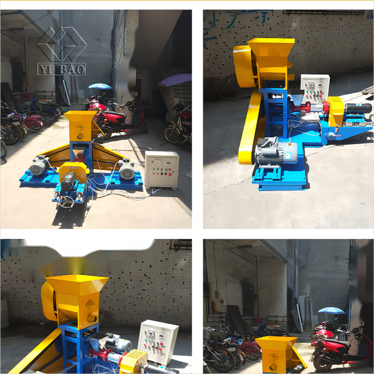 Competitive price household floating fish feed extruder floated food machine for animal feed