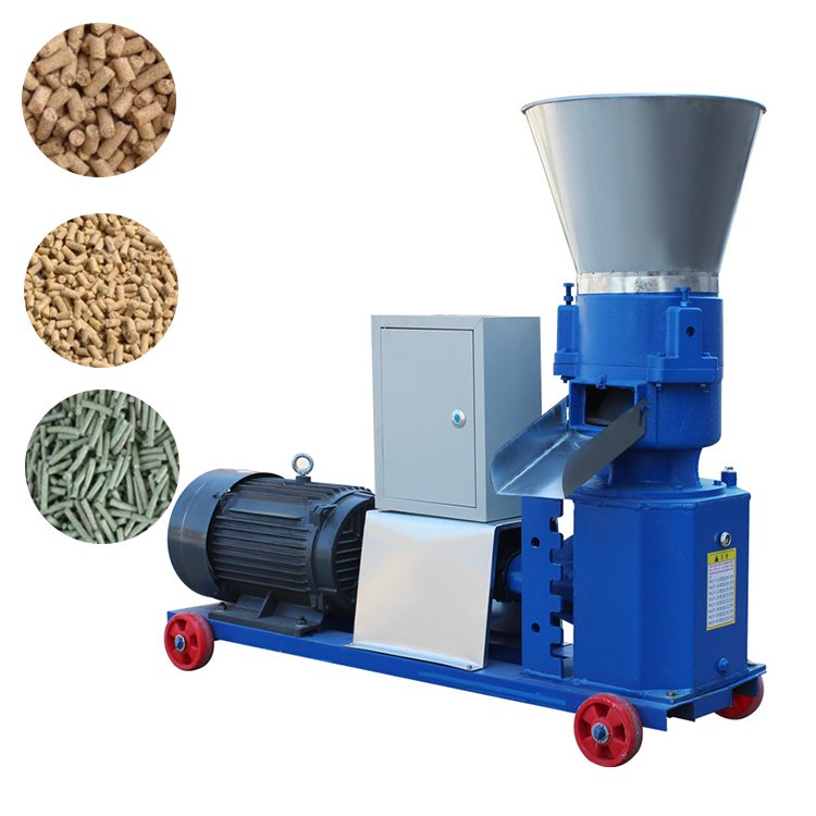 Production Equipment Pelletizer Chicken Cattle Feed Pellet Making Machine For Animal Feeds