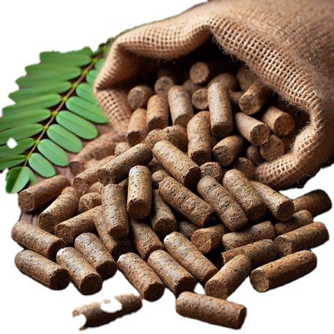 Leucaena Vegetarian Powder Pellets Dried Food and Animal Feed for Fish Pig Cow Horse Cattle in Bags Bales for Agriculture