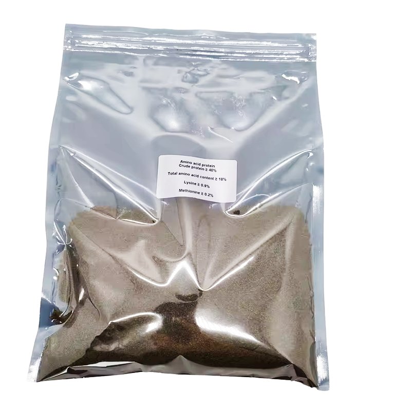 A COMPOUND AMINO ACID PROTEIN FEED ADDITIVE WITH STRONG APPETITIVE ATTRACTION TO AQUATIC PRODUCTS, SUITABLE FOR FISH AND SHRIMPS