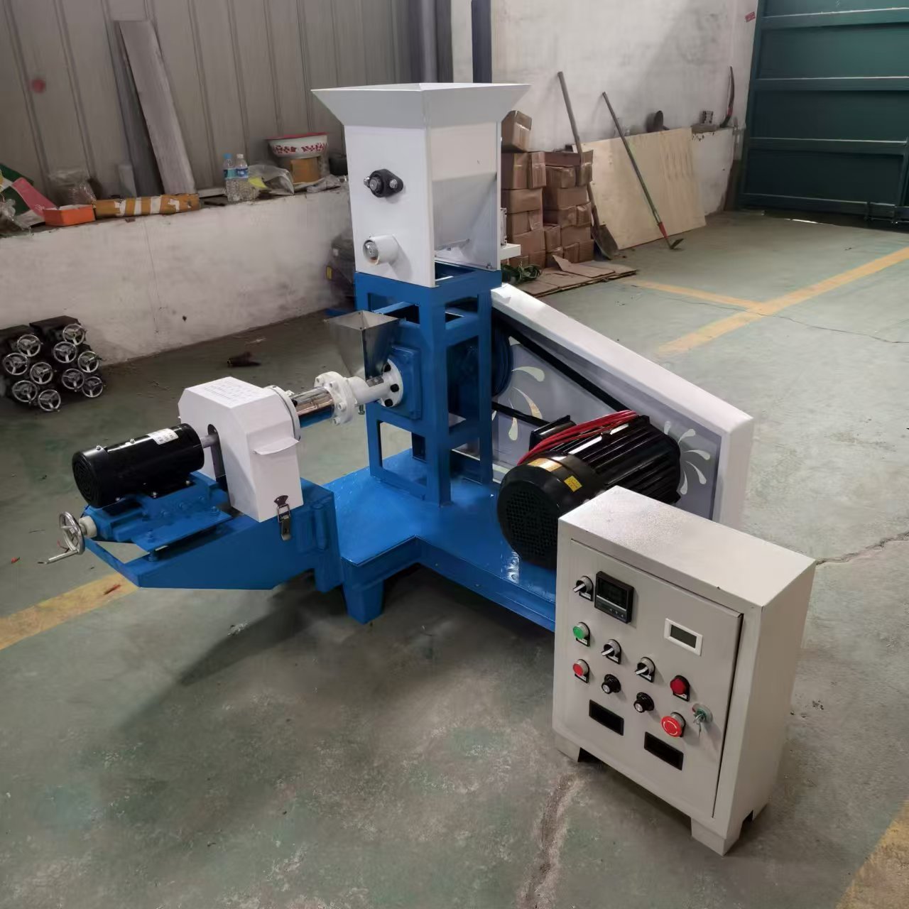 High quantity floating fish feed pellet machine extruder machine pellet manual fish feed pellet machine