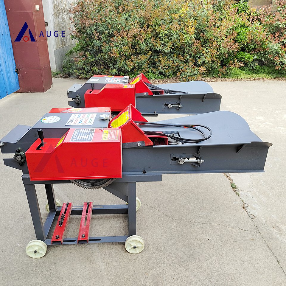 Auge Automatic Chopper Machine Chaff Cutter Machine Animal Feed Home Use Dry And Fresh Corn Straw Grass Chopper Machine