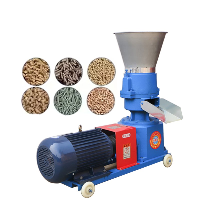 22kw Electric Poultry Household Animal Feed Granulator Pellet Production Line