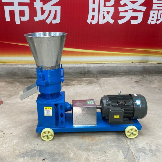 Hot selling small household self made breeding chicken duck and goose feed pellet machine