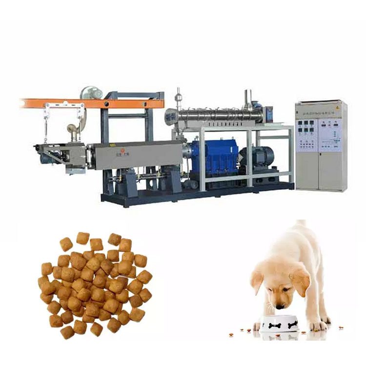 Saibainuo Animal Feed Pet Dog Fish Pellets Feed Extruder Producing Machine Line
