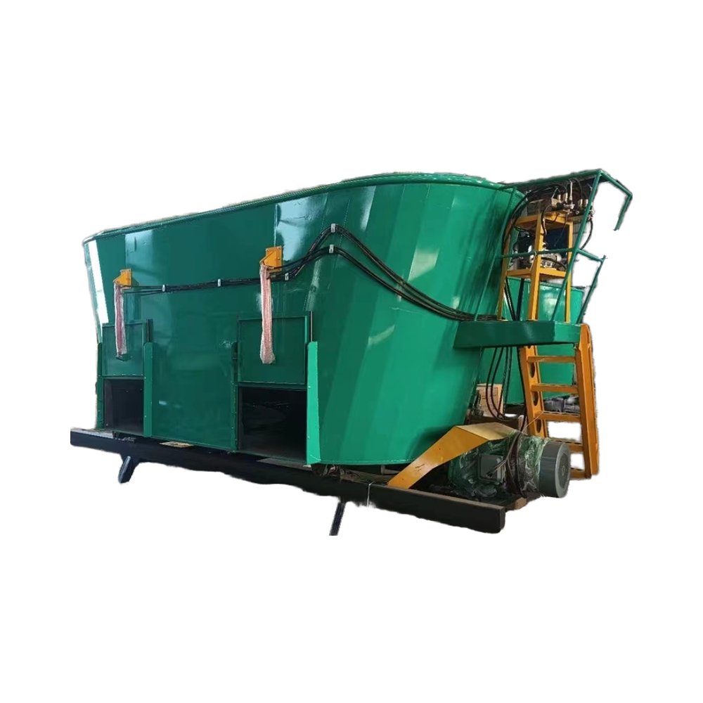 Factory price big electric cattle vertical tmr animal feed mixer machine