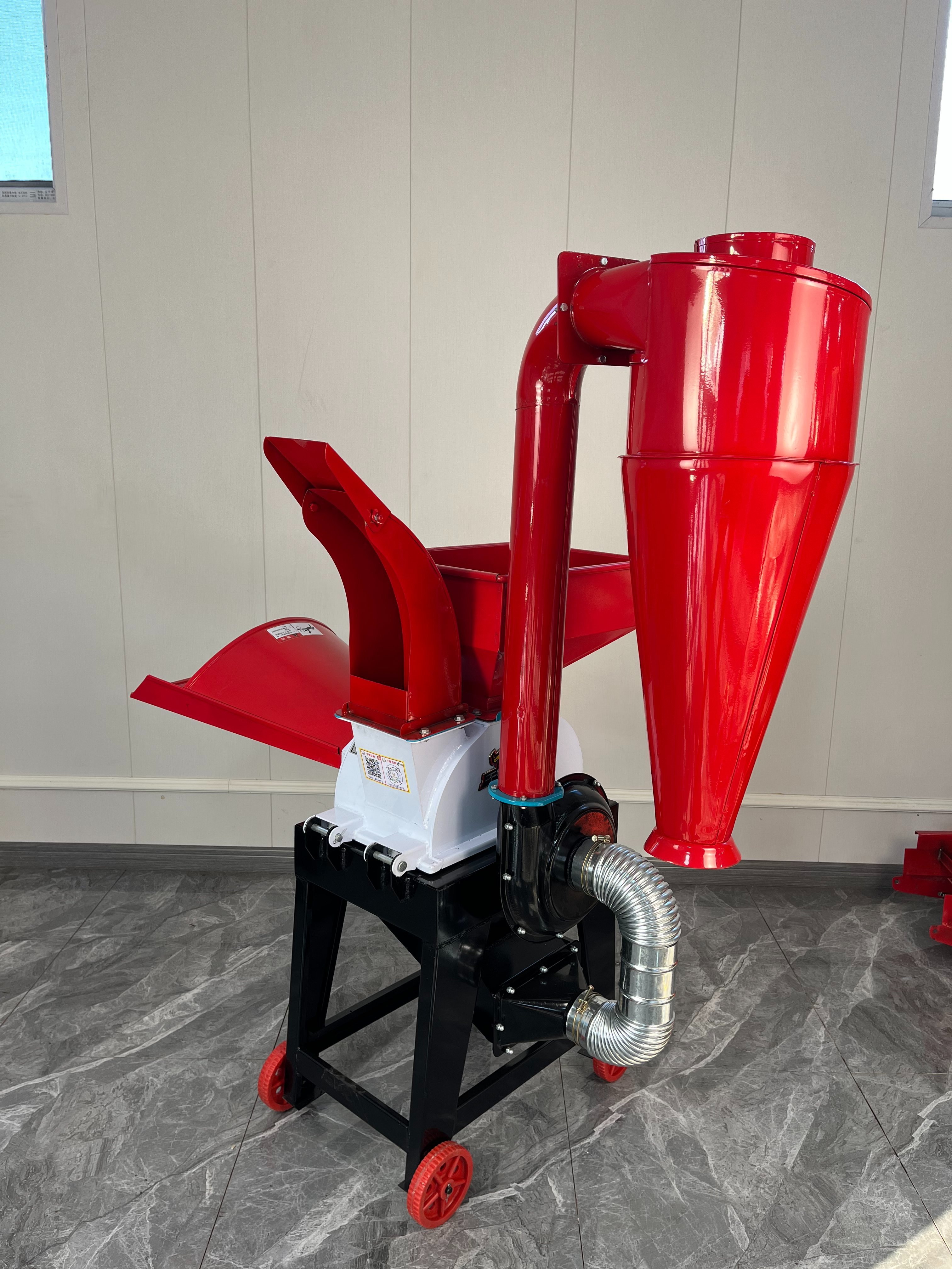 Automatic bag filling corn maize grain mill crusher machine animal feed hammer mill corn milling machine 1.5 ton/h