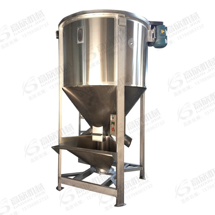 Small animal poultry feed mixer machine grain corn powder grinder and mixer stainless steel tank for animal feed 3600 kg/h