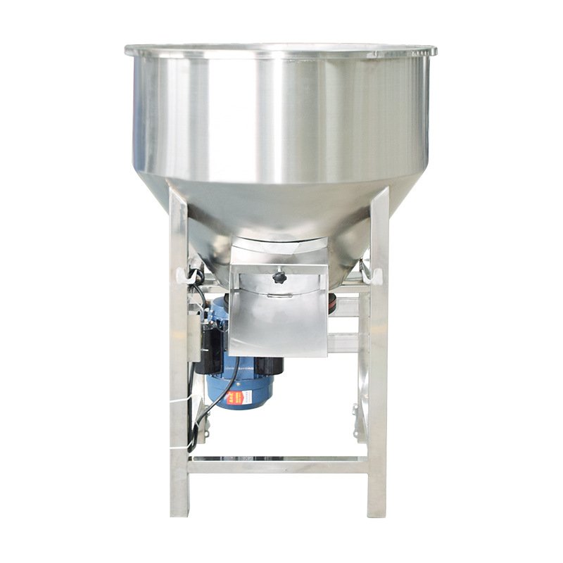 Small animal poultry feed mixer machine grain corn powder grinder and mixer stainless steel tank for animal feed 3600 kg/h