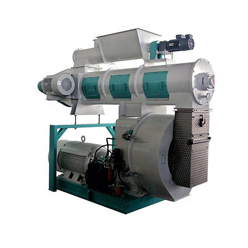 2-5T/H animal feed pellet making machine mini birds food forming machine for different size pellet