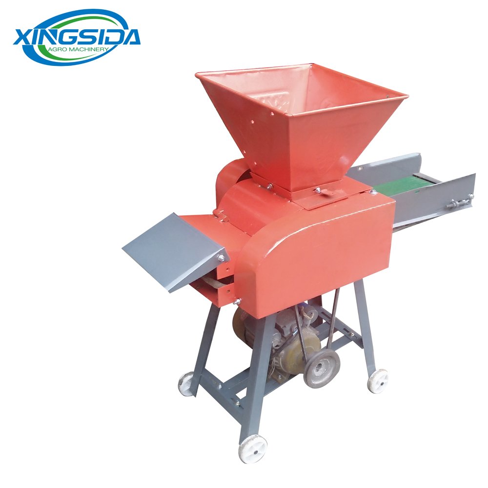 High quality Mini Chaff Cutter Machine Chopper Forage Animal Feed Processing Machine