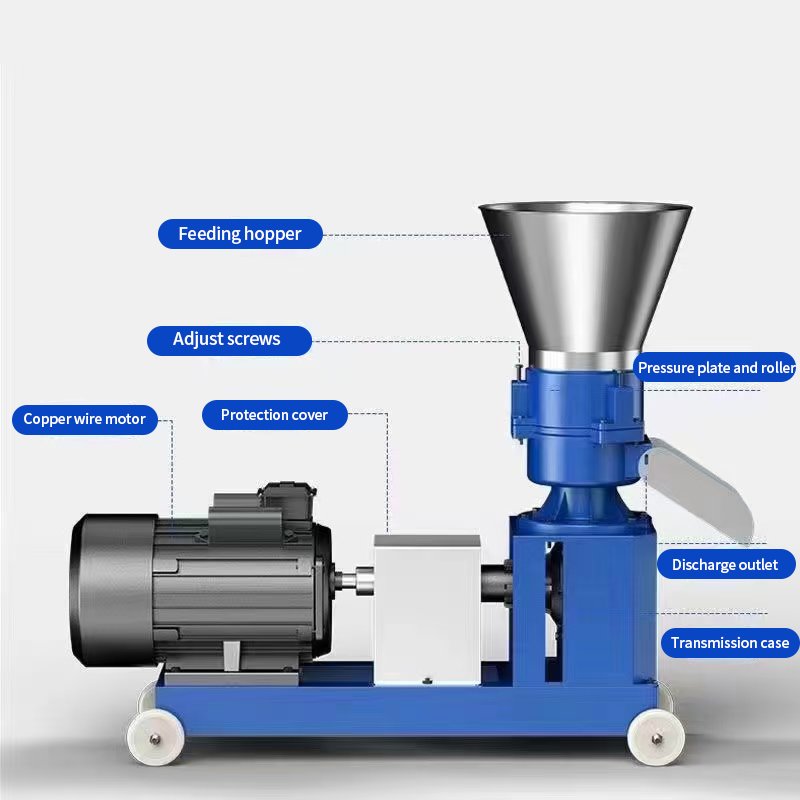 Animal Feed Granulator Machine Feed Machinery Farm Family Use Feed Pellet Making Machine