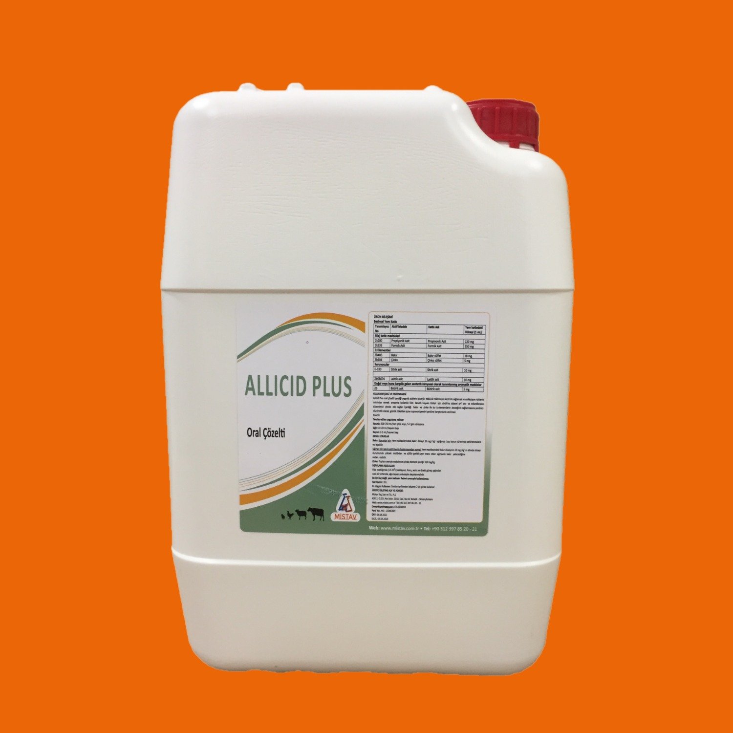 OEM Private Label Allicid Plus Oral Solution Organic Poultry Feed Additive Products for Poultry Swine Animal Feed Supplement