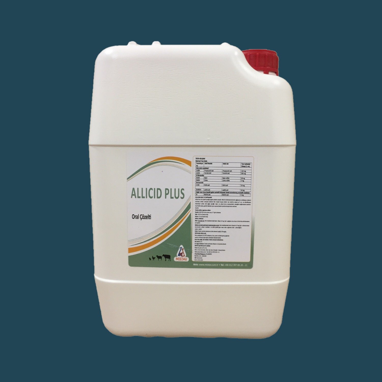 OEM Private Label Allicid Plus Oral Solution Organic Poultry Feed Additive Products for Poultry Swine Animal Feed Supplement