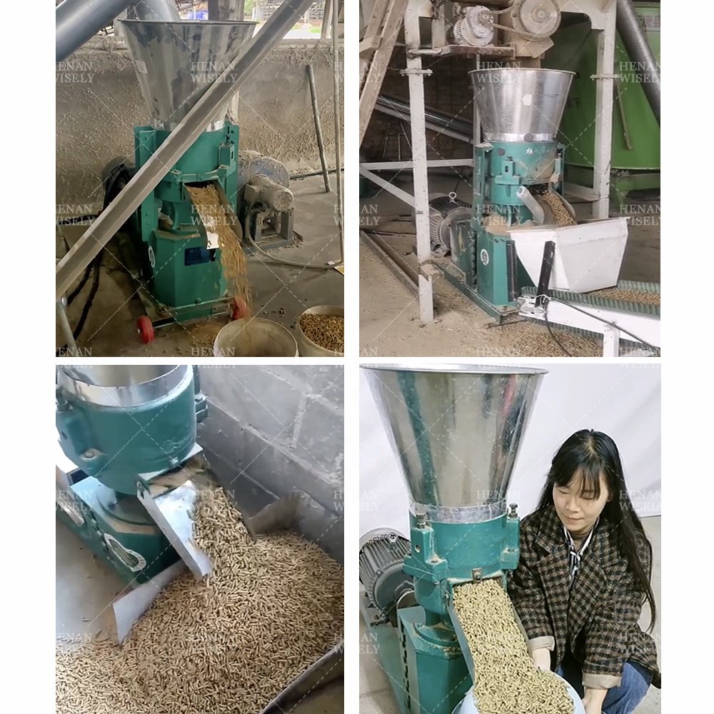 Wood pellet press machine floating fish feed pellet machine animal feed pellet machine price