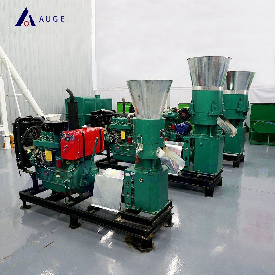 Diesel Animal Feed Processing Machines Making Granulation Chicken Cattle Small Feed Pellet Machine